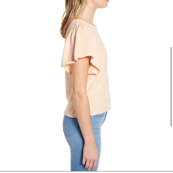 COPY - Madewell BRAND NEW W/ TAGS Flutter Sleeve Top - Picture 10 of 10